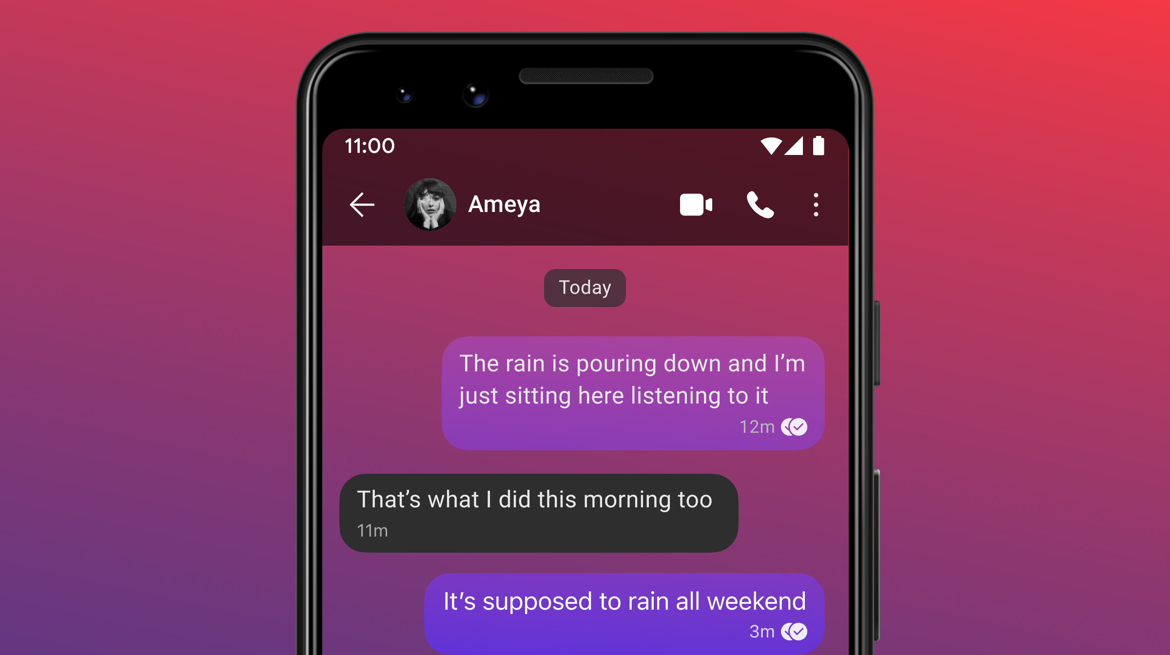 Chat Colors Wallpaper And Themes Signal Support